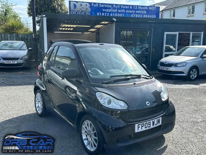 Smart Fortwo 1.0 MHD Passion Cabriolet Auto Euro 4 2dr