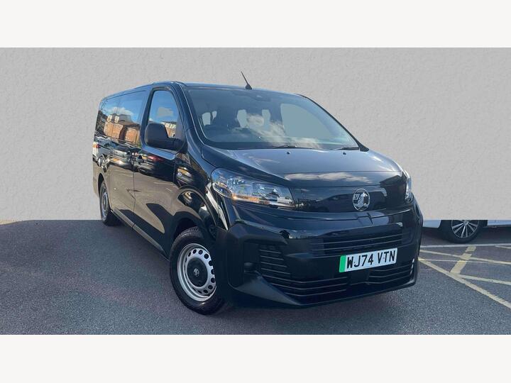Vauxhall Vivaro Life 75kWh Combi XL MPV Auto LWB 5dr (9 Seat, 11kW Charger) Vauxhall Vivaro Life 75kWh Combi XL MPV Auto LWB 5dr (9 Seat, 11kW Charger)
