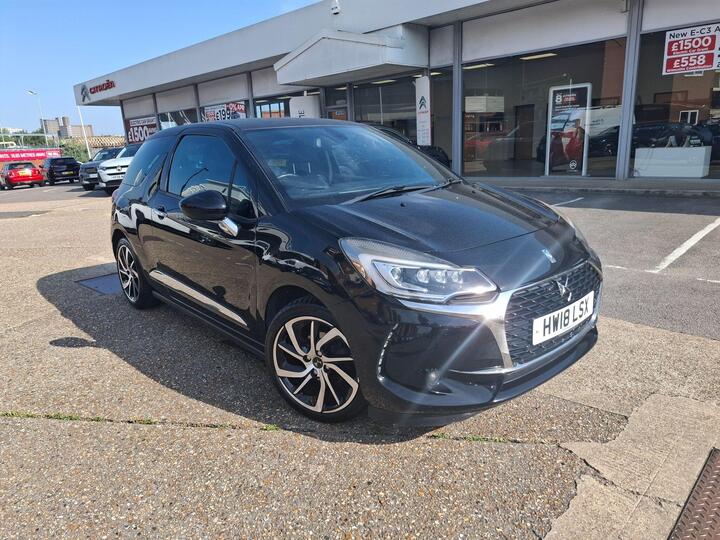 DS AUTOMOBILES DS 3 1.2 PureTech Black Lezard Euro 6 (s/s) 3dr