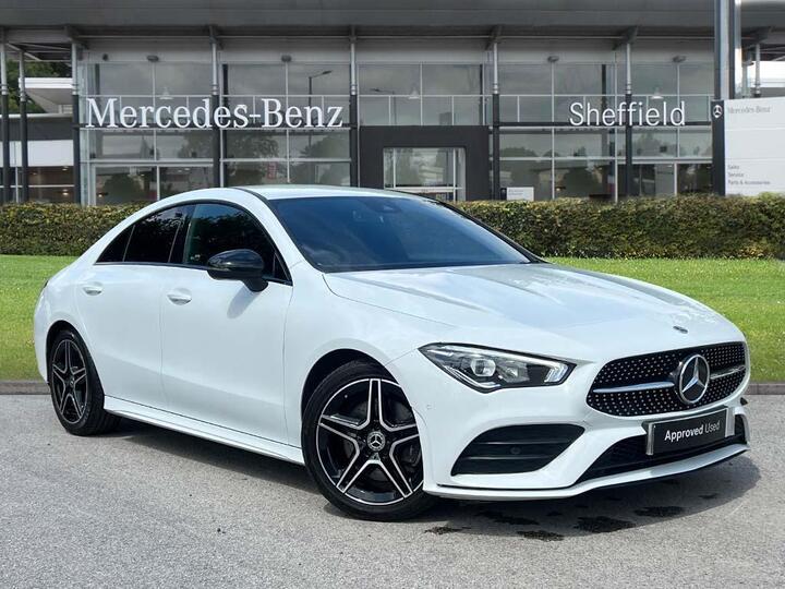 Mercedes-Benz CLA Class 1.3 CLA200 AMG Line (Executive) Coupe 7G-DCT Euro 6 (s/s) 4dr Mercedes-Benz CLA Class 1.3 CLA200 AMG Line (Executive) Coupe 7G-DCT Euro 6 (s/s) 4dr