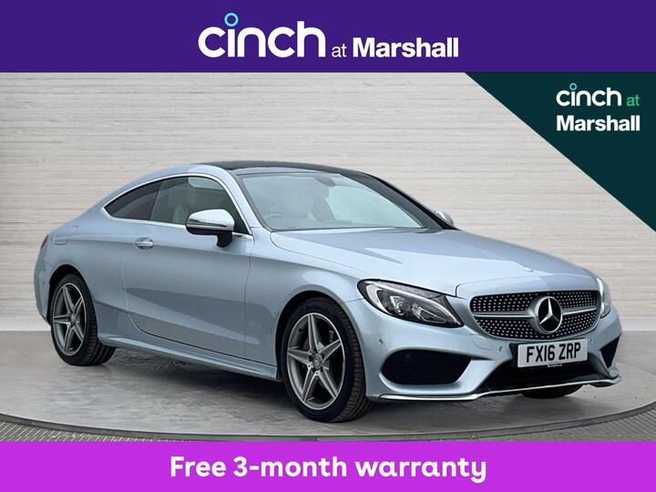 Mercedes-Benz C Class 2.0 C200 AMG Line (Premium) 7G-Tronic+ Euro 6 (s/s) 2dr