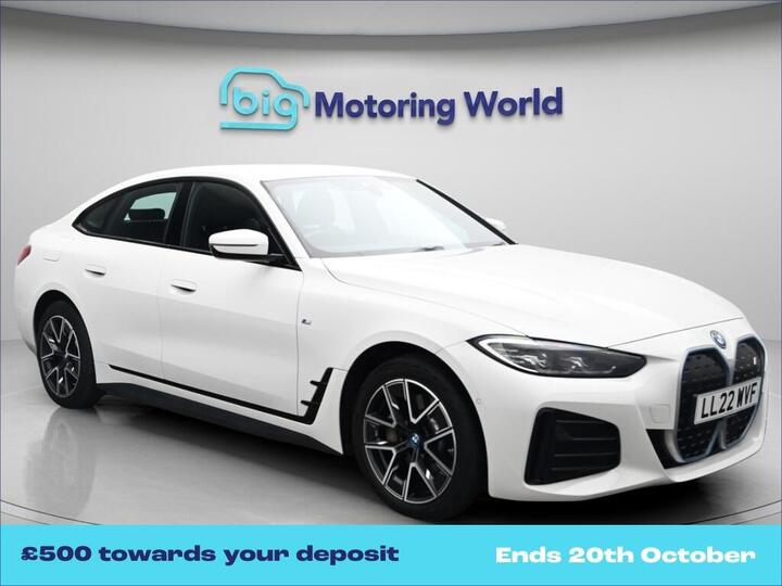 BMW I4 40 83.9kWh M Sport Gran Coupe Auto EDrive 5dr