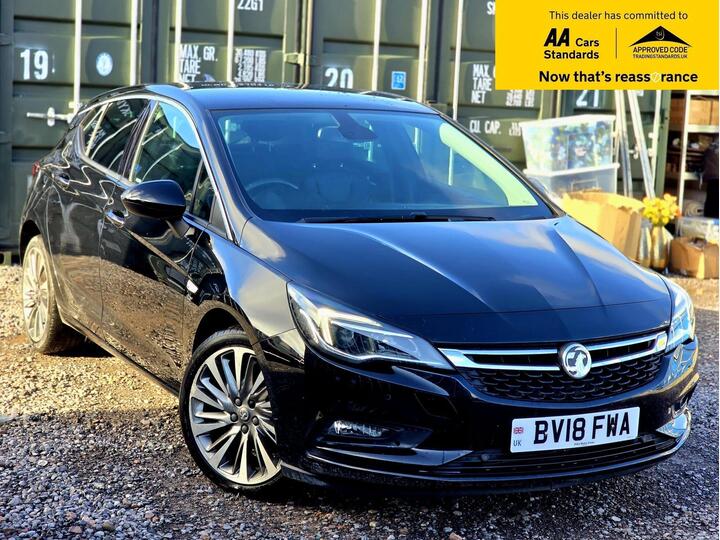 Vauxhall Astra 1.4i Turbo Elite Nav Auto Euro 6 (s/s) 5dr Vauxhall Astra 1.4i Turbo Elite Nav Auto Euro 6 (s/s) 5dr