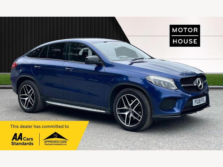 Mercedes-Benz GLE 3.0 GLE350d V6 AMG Night Edition Coupe G-Tronic 4MATIC Euro 6 (s/s) 5dr
