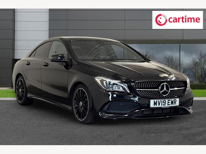 Mercedes-Benz CLA 1.6 CLA200 AMG Line Night Edition (Plus) Coupe Euro 6 (s/s) 4dr Mercedes-Benz CLA 1.6 CLA200 AMG Line Night Edition (Plus) Coupe Euro 6 (s/s) 4dr
