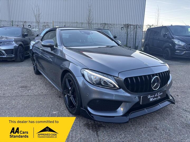 Mercedes-Benz C Class 2.1 C220d AMG Line (Premium Plus) Cabriolet G-Tronic+ 4MATIC Euro 6 (s/s) 2dr
