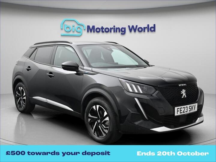 Peugeot E-2008 50kWh GT Auto 5dr (7kW Charger)