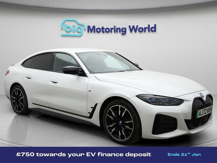 BMW I4 M50 83.9kWh Gran Coupe Auto 4WD 5dr