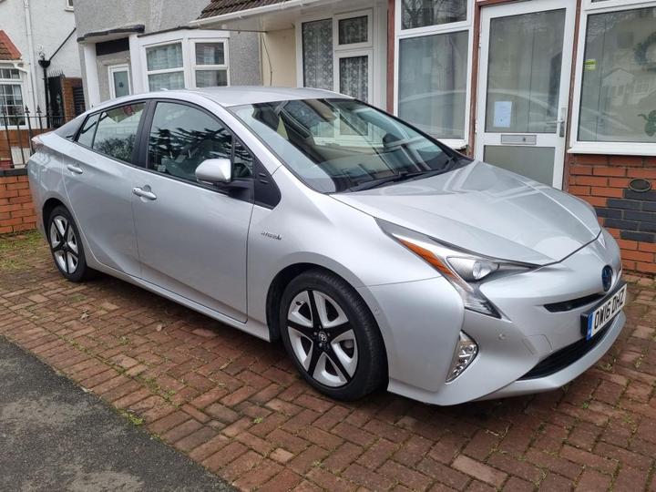 Toyota PRIUS PETROL/ELECTRIC HATCHBACK 1.8 VVT-h Business Edition Plus CVT Euro 6 (s/s) 5dr (15in Alloy)