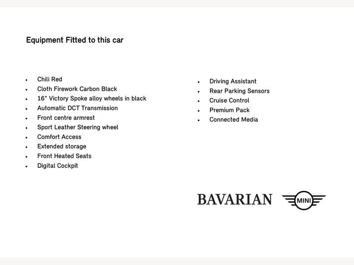 MINI Hatch 1.5 Cooper Classic Steptronic Euro 6 (s/s) 3dr