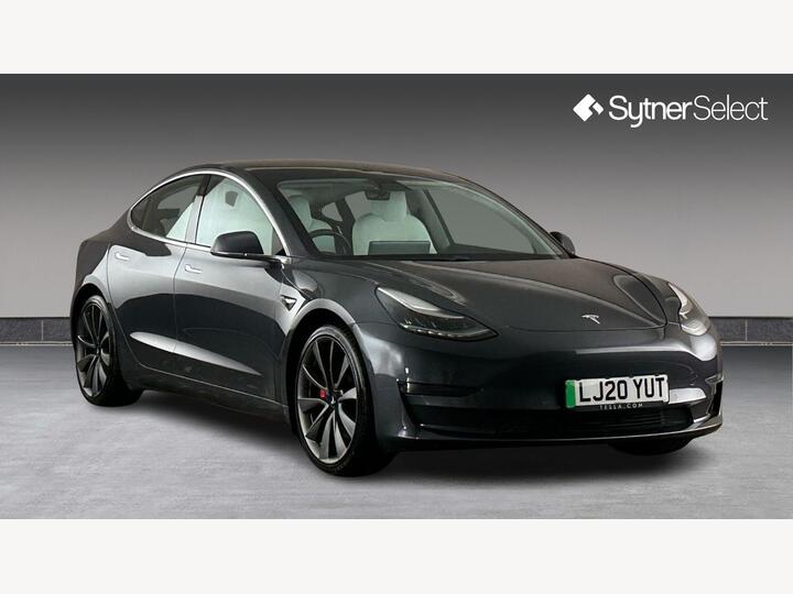 Tesla Model 3 (Dual Motor) Performance Auto 4WDE 4dr (Performance Upgrade)