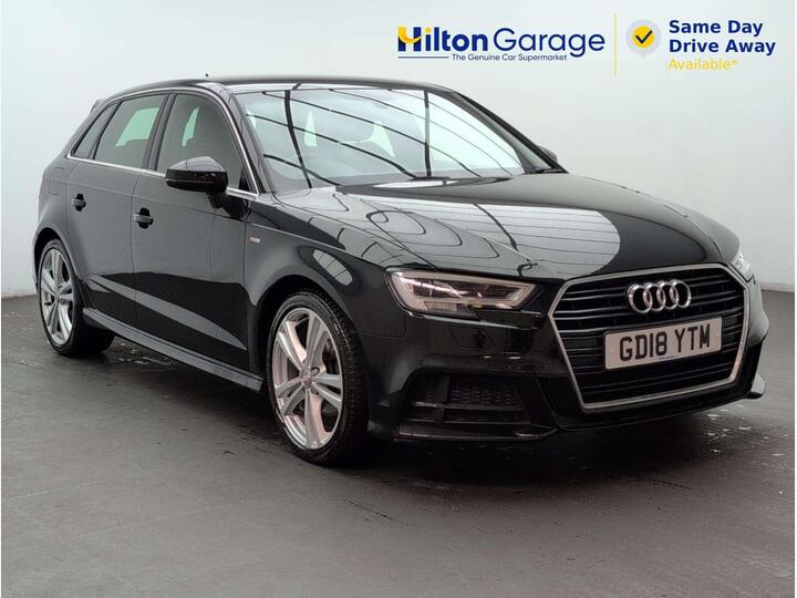 Audi A3 1.5 TFSI CoD S Line Sportback S Tronic Euro 6 (s/s) 5dr