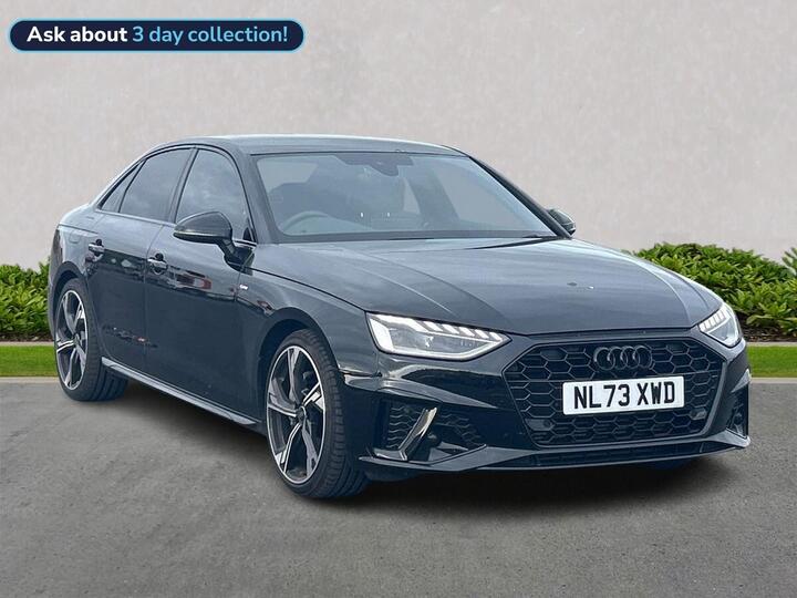 Audi A4 2.0 TFSI 40 Black Edition S Tronic Euro 6 (s/s) 4dr