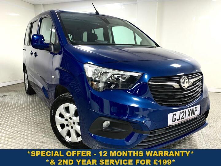 Vauxhall COMBO LIFE 1.5 Turbo D SE Euro 6 (s/s) 5dr (7 Seat)