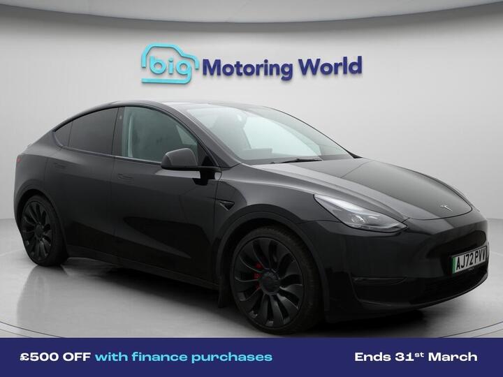 Tesla Model Y (Dual Motor) Performance Auto 4WDE 5dr
