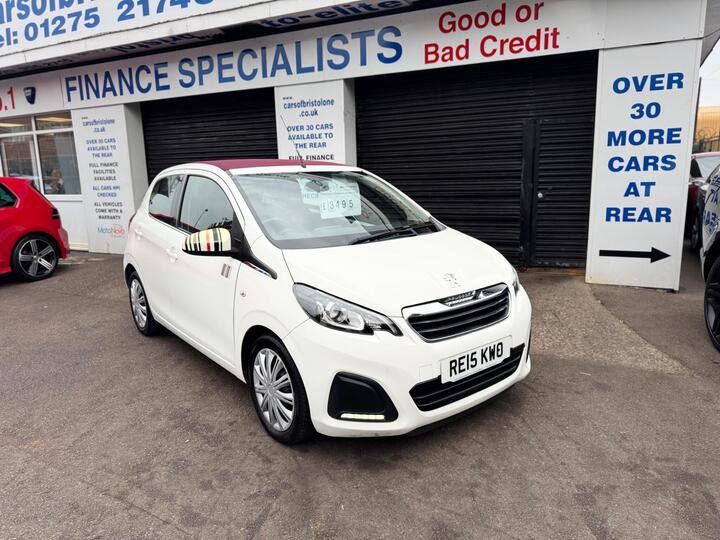 Peugeot 108 1.0 VTi Active Top! Euro 5 5dr Euro 5