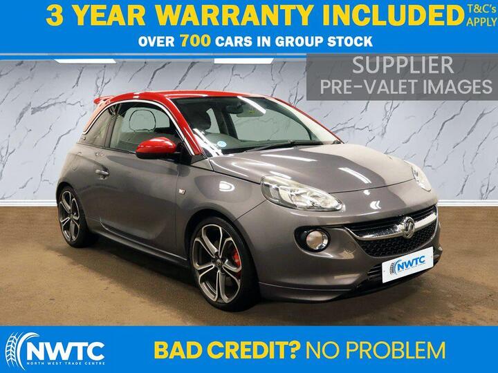 Vauxhall ADAM 1.4i Turbo S Manual 5Spd Euro 6 (s/s) 3dr Vauxhall ADAM 1.4i Turbo S Manual 5Spd Euro 6 (s/s) 3dr