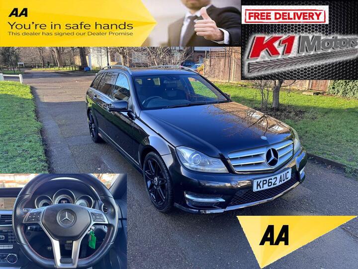 Mercedes-Benz C Class 1.8 C250 BlueEfficiency AMG Sport Plus G-Tronic+ Euro 5 (s/s) 5dr