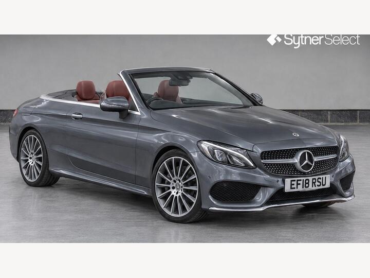 Mercedes-Benz C Class 2.0 C200 AMG Line (Premium Plus) Cabriolet G-Tronic+ Euro 6 (s/s) 2dr