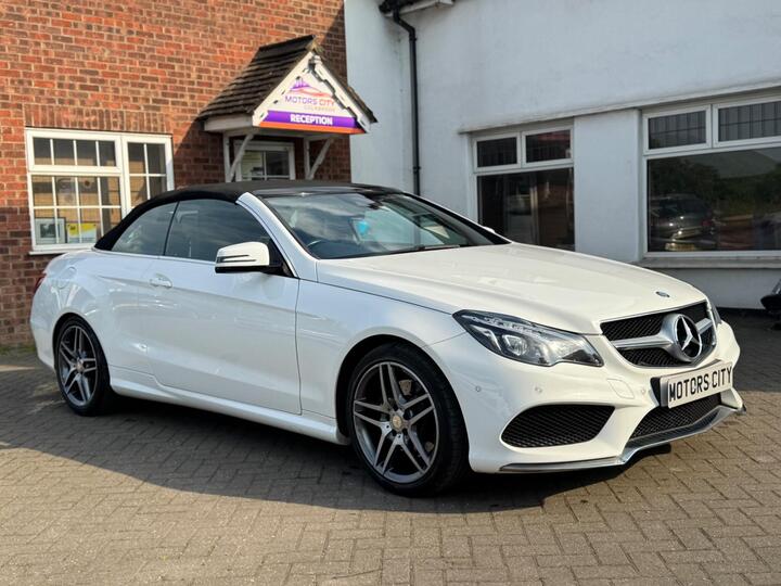 Mercedes-Benz E Class 2.0 E200 AMG Line Cabriolet G-Tronic+ Euro 6 (s/s) 2dr