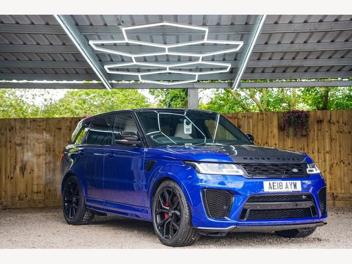 Land Rover RANGE ROVER SPORT 5.0 P575 V8 SVR Auto 4WD Euro 6 (s/s) 5dr