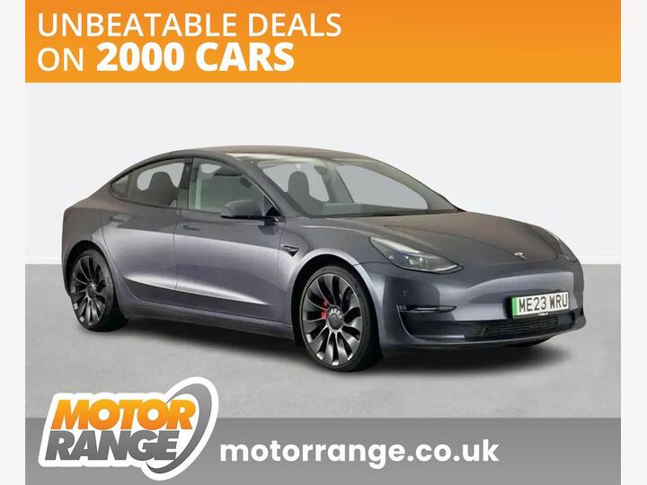 Tesla Model 3 (Dual Motor) Performance Auto 4WDE 4dr (Performance Upgrade)