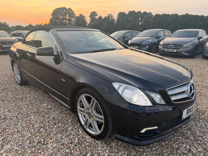 Mercedes-Benz E Class 3.0 E350 CDI V6 BlueEfficiency Sport Cabriolet G-Tronic Euro 5 2dr
