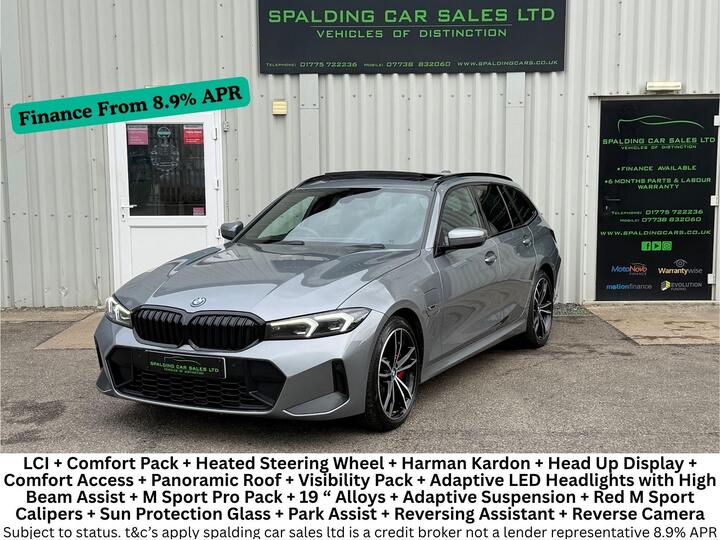 BMW 3 Series 2.0 330e 12kWh M Sport Touring Auto Euro 6 (s/s) 5dr