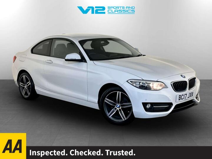 BMW 2 Series 2.0 218d Sport Euro 6 (s/s) 2dr