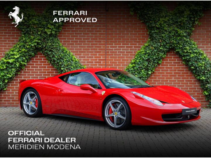 Ferrari 458 4.5 HELE V8 Italia F1 DCT Euro 5 (s/s) 2dr