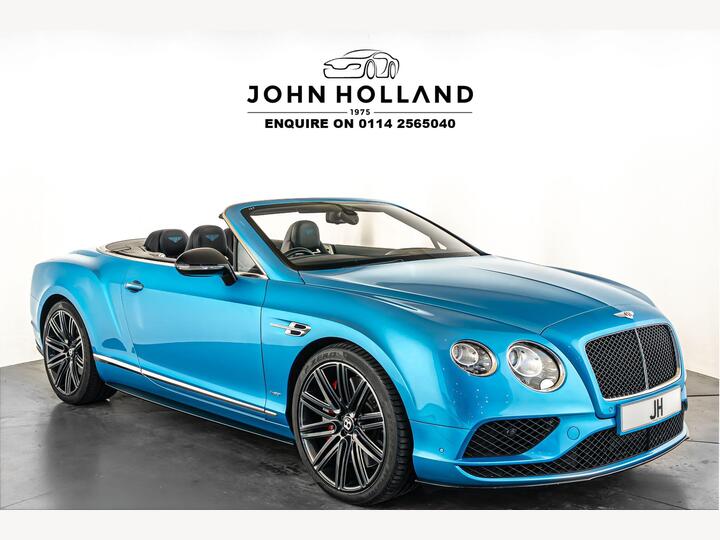 Bentley Continental 4.0 V8 GTC S Auto 4WD Euro 6 2dr