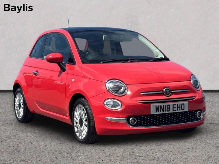 Fiat 500 1.2 Lounge Euro 6 (s/s) 3dr