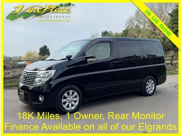 Nissan ELGRAND 3.5 X, 18K Miles, Auto,8 Seats + FINANCE AT Www.vineplace.co.uk +