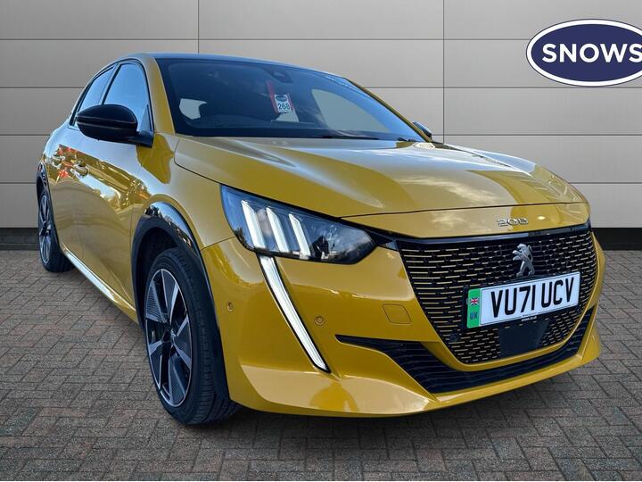 Peugeot E-208 50kWh GT Auto 5dr Peugeot E-208 50kWh GT Auto 5dr