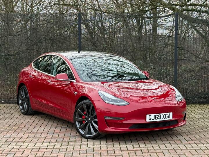 Tesla Model 3 (Dual Motor) Performance Auto 4WDE 4dr (Performance Upgrade)