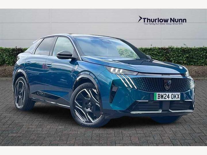 Peugeot E-3008 73kWh GT Auto 5dr Peugeot E-3008 73kWh GT Auto 5dr