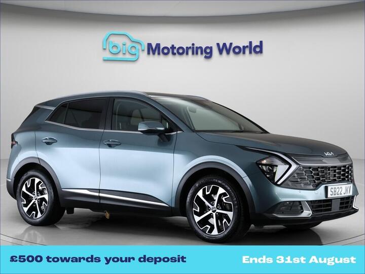 Kia Sportage 1.6 T-GDi MHEV 3 DCT Euro 6 (s/s) 5dr