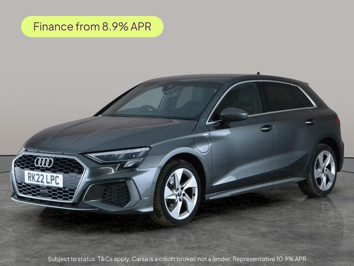 Audi A3 1.4 TFSIe 40 S Line Sportback S Tronic Euro 6 (s/s) 5dr 13kWh