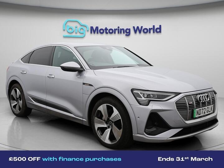 Audi E-tron 55 S Line Sportback Auto Quattro 5dr 95kWh (11kW Charger)