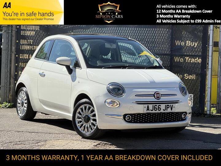 Fiat 500 1.2 Lounge Euro 6 (s/s) 3dr