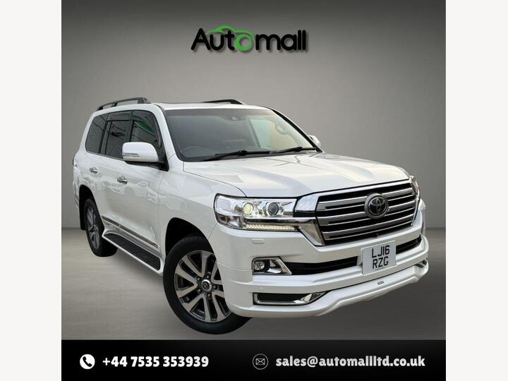 Toyota Land Cruiser 2.8D Invincible X Auto 4WD Euro 6 5dr (7 Seats) Toyota Land Cruiser 2.8D Invincible X Auto 4WD Euro 6 5dr (7 Seats)