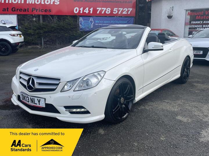 Mercedes-Benz E Class 1.8 E250 BlueEfficiency Sport Cabriolet G-Tronic+ Euro 5 (s/s) 2dr