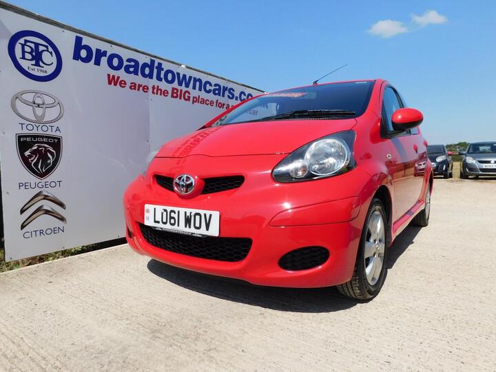 Toyota AYGO 1.0 VVT-i Go MultiMode Euro 5 5dr (AC)