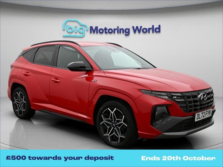 Hyundai TUCSON 1.6 T-GDi 13.8kWh N Line Auto 4WD Euro 6 (s/s) 5dr