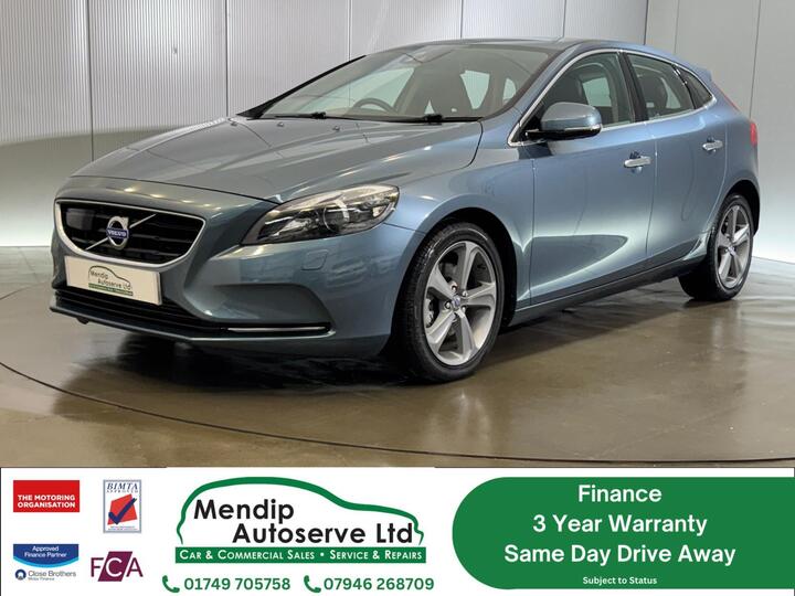 Volvo V40 1.6 T4 SE Lux Hatchback 5dr Petrol Auto Euro 5 (s/s) (180 Ps)