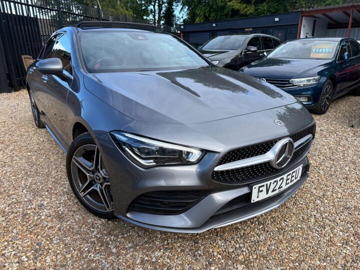 Mercedes-Benz CLA 1.3 CLA250e 15.6kWh AMG Line (Premium Plus) Coupe 8G-DCT Euro 6 (s/s) 4dr Mercedes-Benz CLA 1.3 CLA250e 15.6kWh AMG Line (Premium Plus) Coupe 8G-DCT Euro 6 (s/s) 4dr