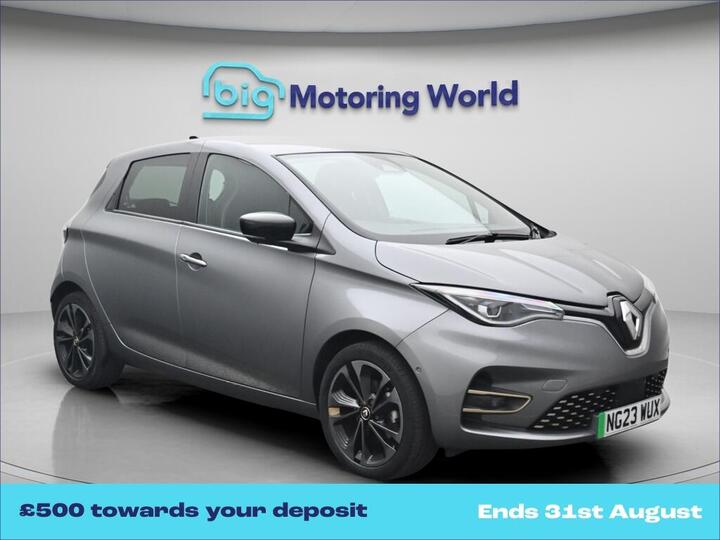 Renault Zoe R135 EV50 52kWh Iconic Auto 5dr (Boost Charge)