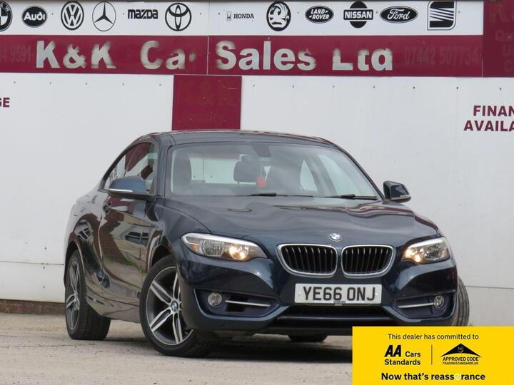 BMW 2 SERIES 1.5 218i Sport Auto Euro 6 (s/s) 2dr