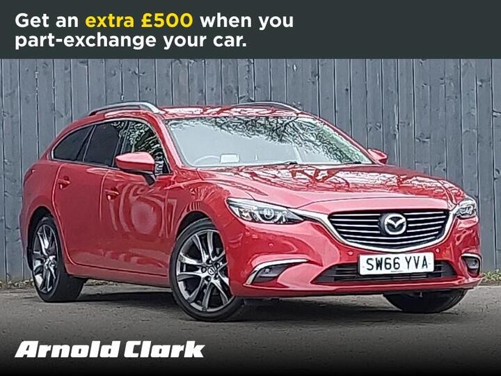 Mazda Mazda6 2.2 SKYACTIV-D Sport Nav Tourer Euro 6 (s/s) 5dr