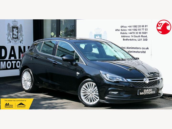 Vauxhall Astra 1.6i Turbo GPF Elite Nav Euro 6 (s/s) 5dr